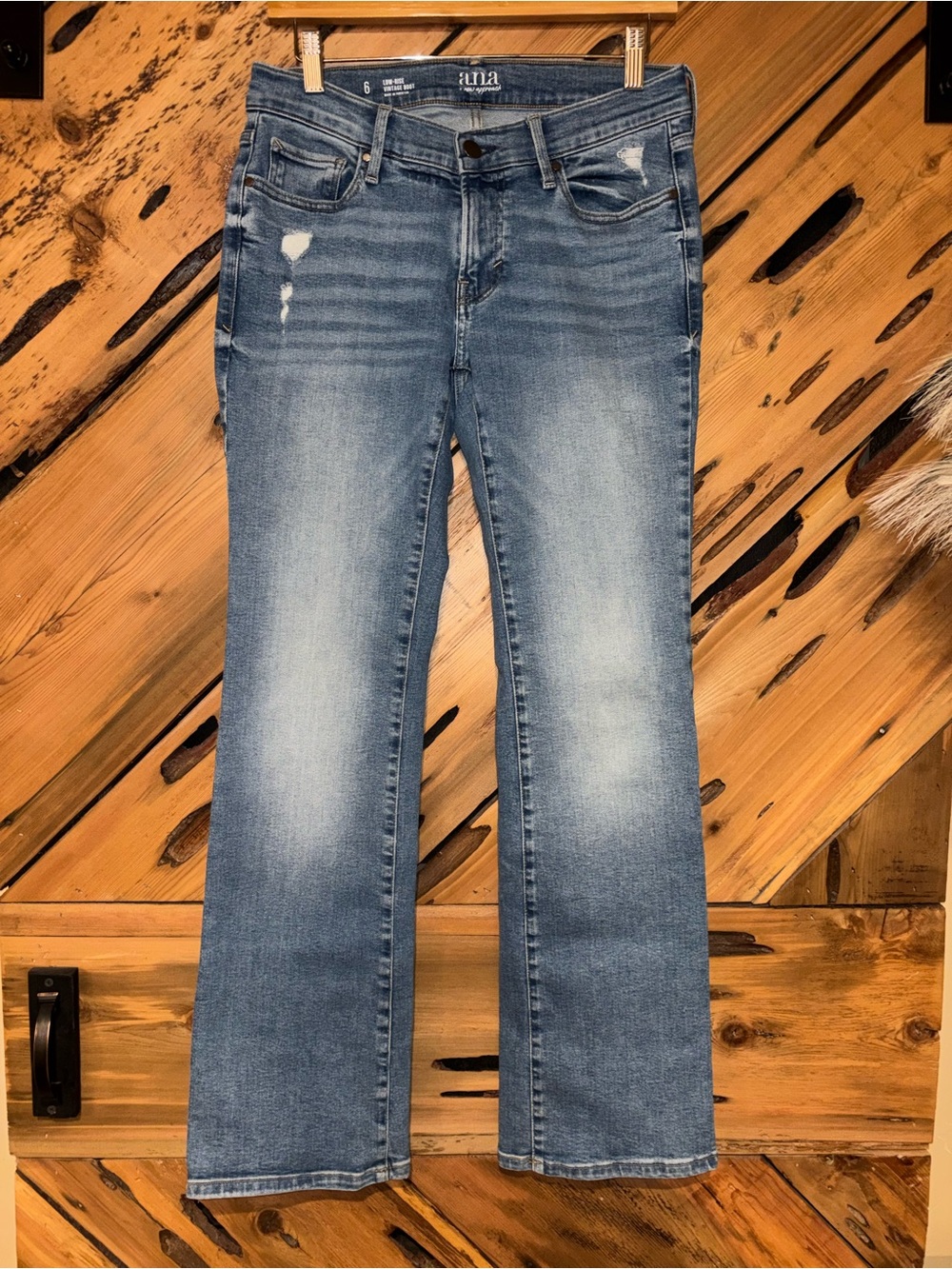 a.n.a. Women's Light Blue Bootcut Jeans
